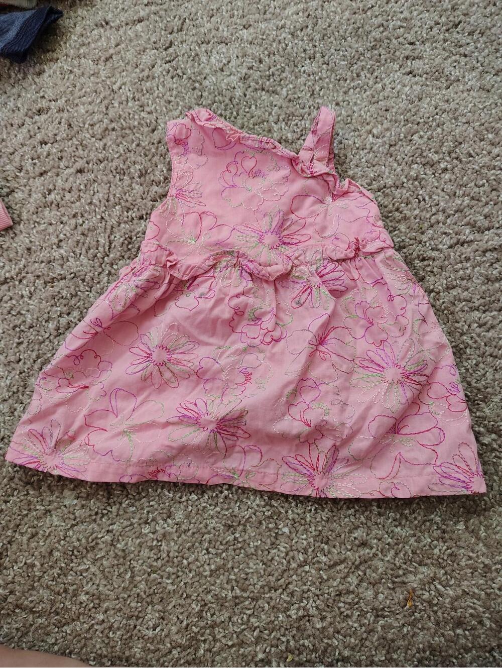 Baby Girl Floral Pink Spring Summer Top